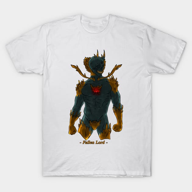 Fallen Lord T-Shirt by Skky Arts